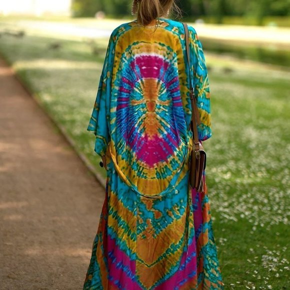 Kimono Long Imprimé Femme | Boutique Kimono